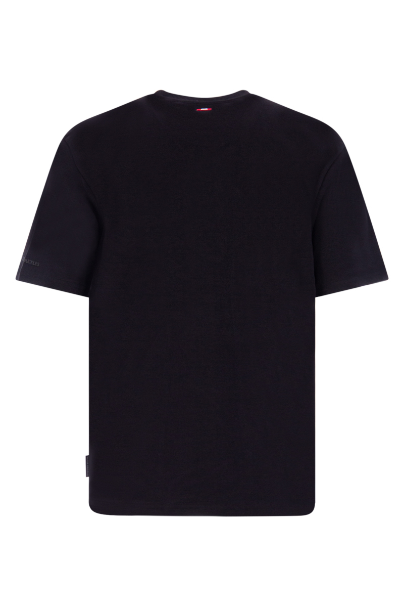 Moose Knuckles T-shirt Payne Tee  Zwart