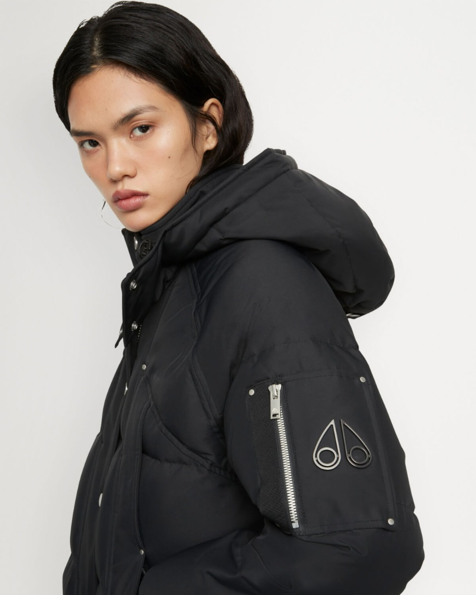 Moose Knuckles Jas W Cloud Bomber Zwart