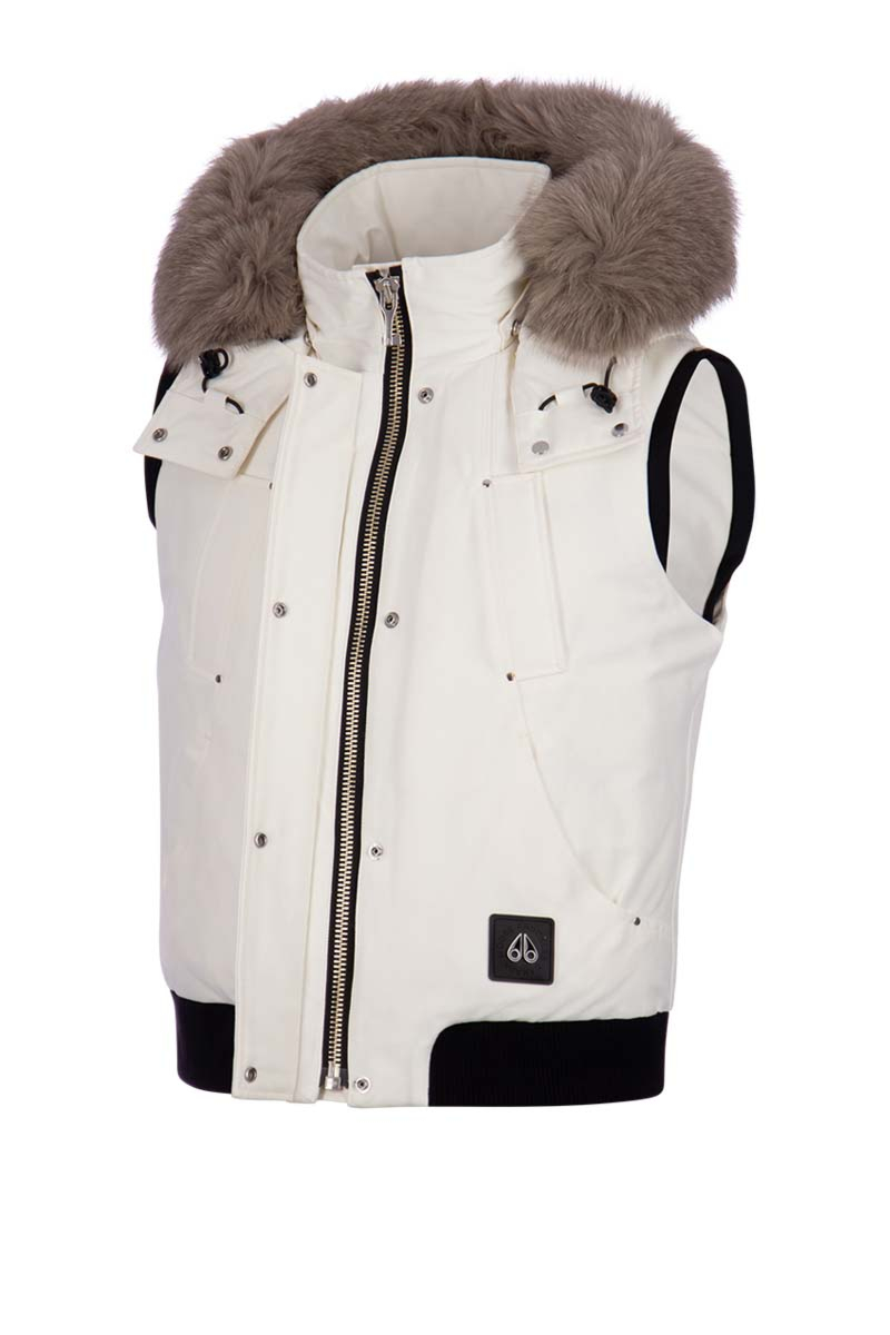 Moose Knuckles Bodywarmer Liberty Vest Wit