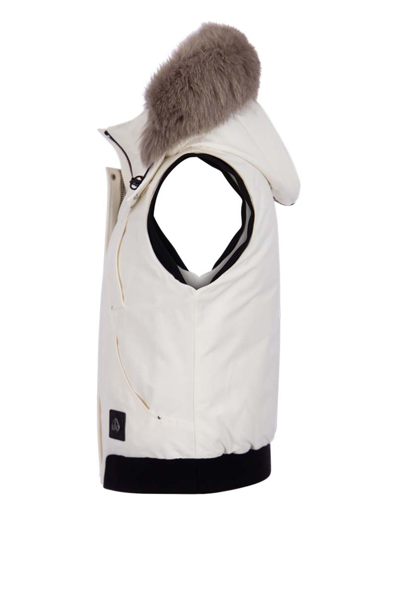 Moose Knuckles Bodywarmer Liberty Vest Wit