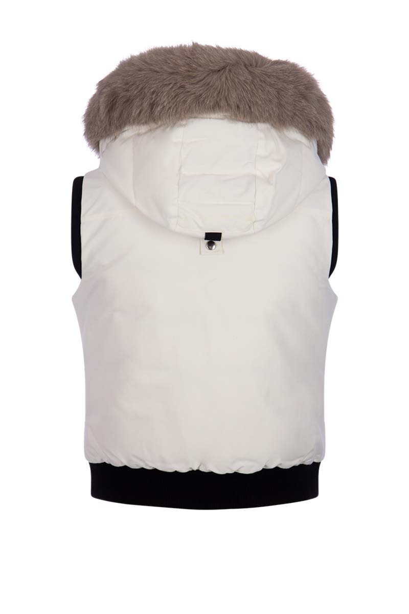 Moose Knuckles Bodywarmer Liberty Vest Wit