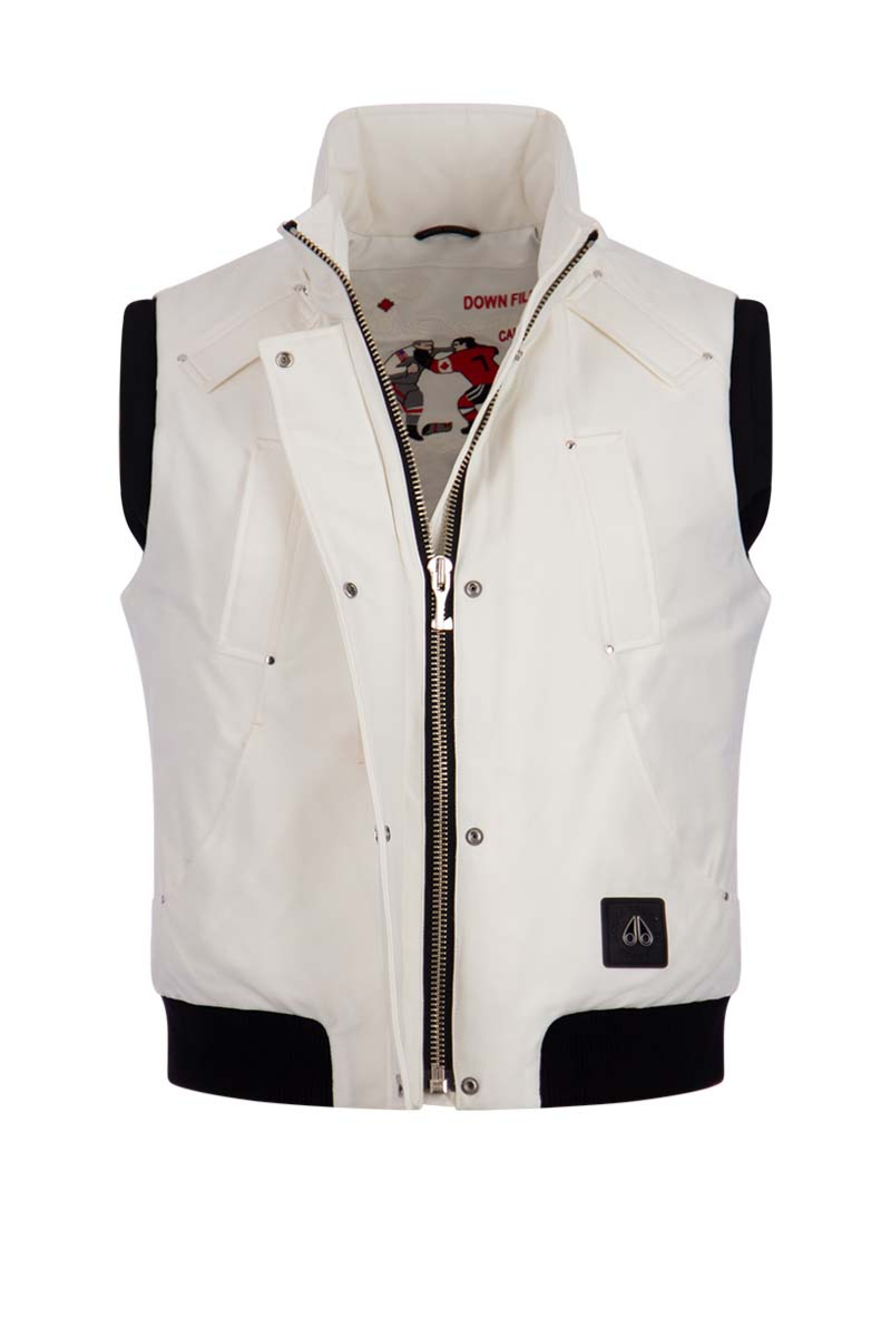 Moose Knuckles Bodywarmer Liberty Vest Wit
