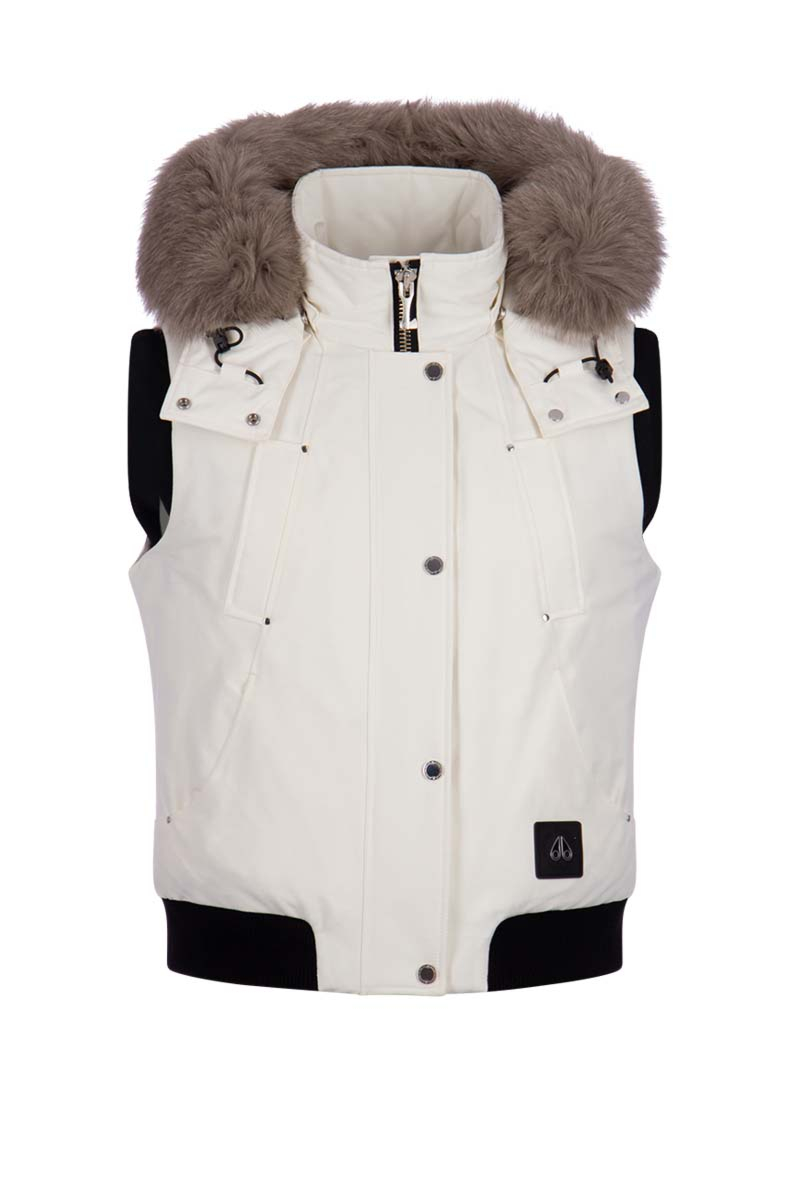 Moose Knuckles Bodywarmer Liberty Vest Wit