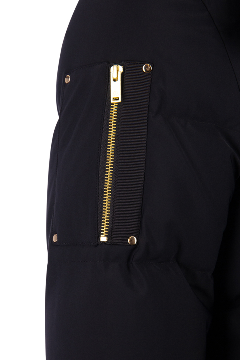 Moose Knuckles Jas Stagg Bomber Mens  Zwart