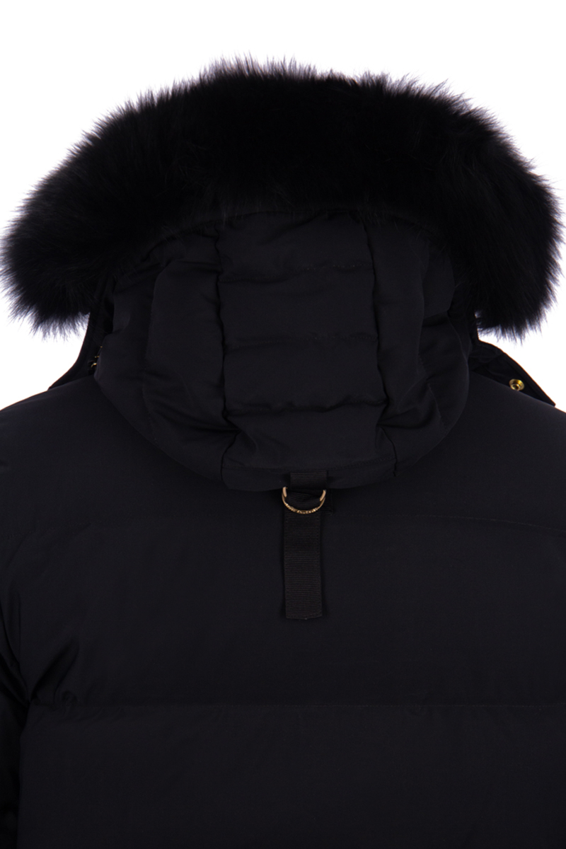 Moose Knuckles Jas Stagg Bomber Mens  Zwart