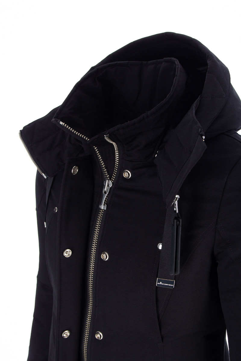 Moose Knuckles Jas Longue Rive Prk Zwart