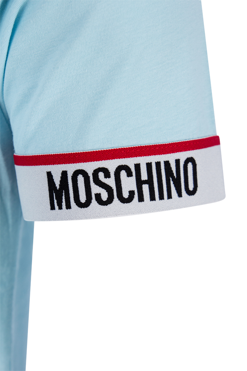 Moschino T-shirt V0782-4305 L-blauw