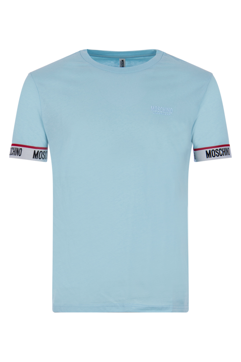 Moschino T-shirt V0782-4305 L-blauw