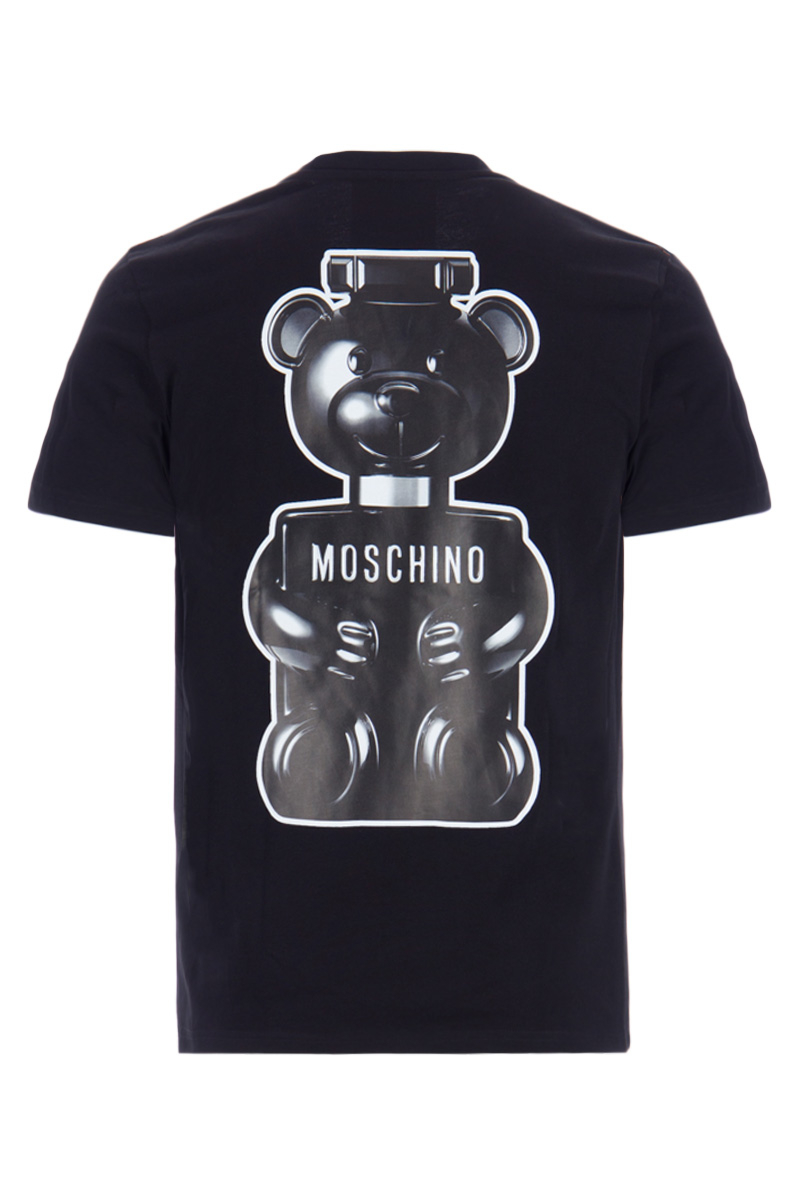 Ontembare Beperkingen Helder op Moschino Couture 0703 7038 Toy Boy T-Shirt Zwart