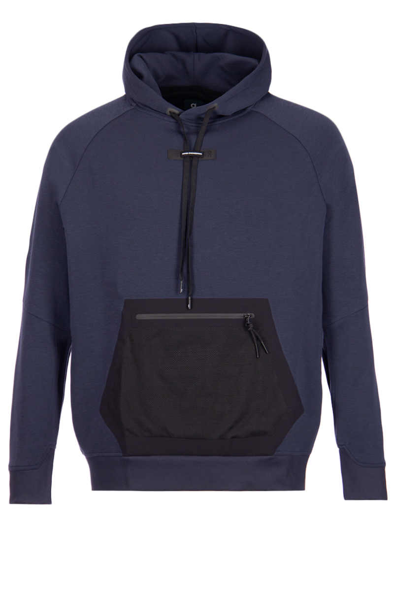 On Running Sweater Hoodie Men D-blauw