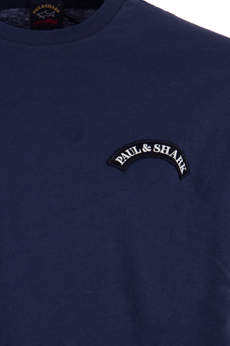Paul And Shark T-shirt 22411130 D-blauw