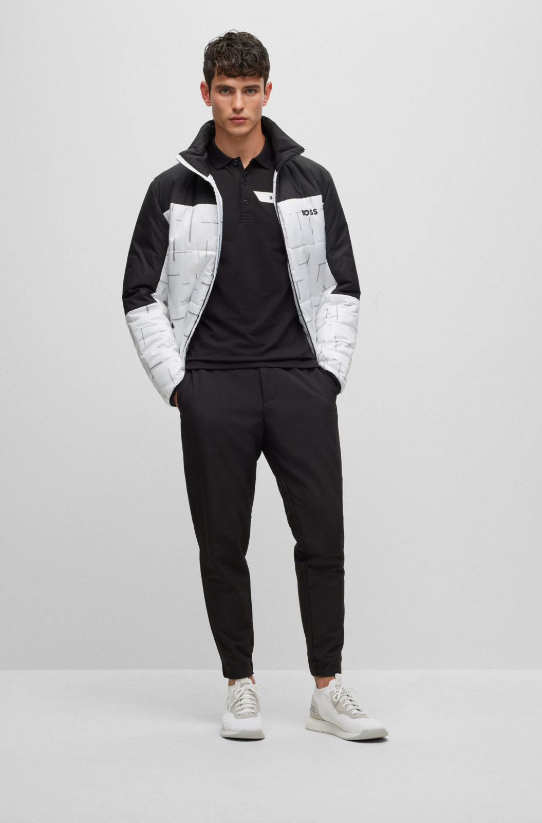 Hugo Boss Polo Paule 50501298 Zwart