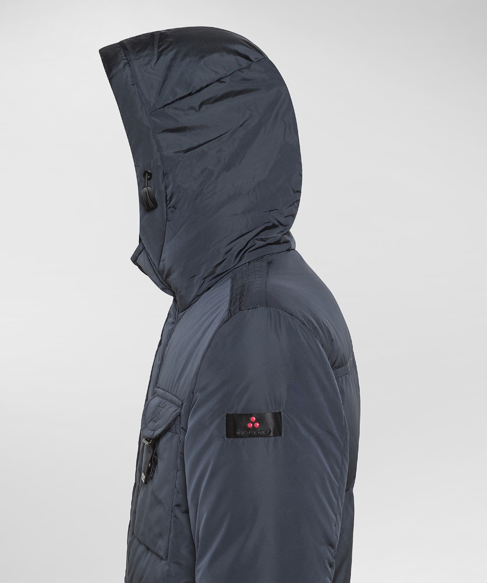Peuterey Jas Aiptek Nbe Fur D-blauw