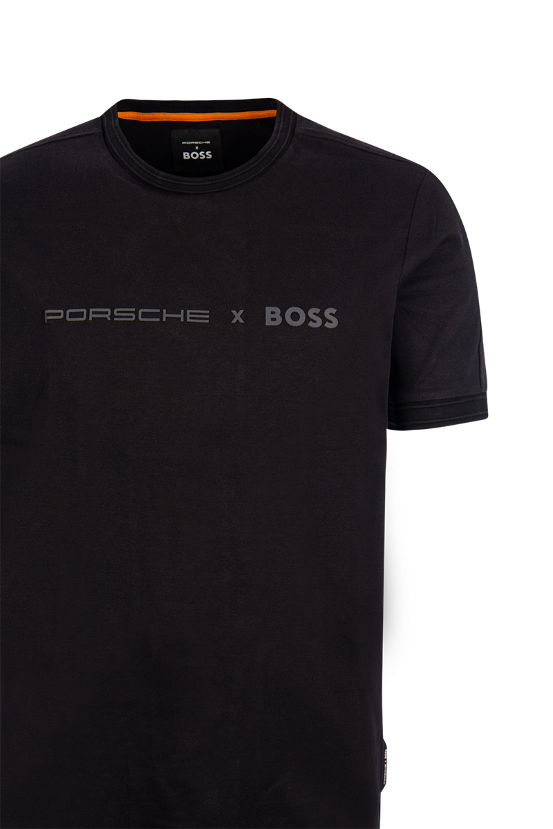 Hugo Boss T-shirt Tiburt 50484911 Zwart