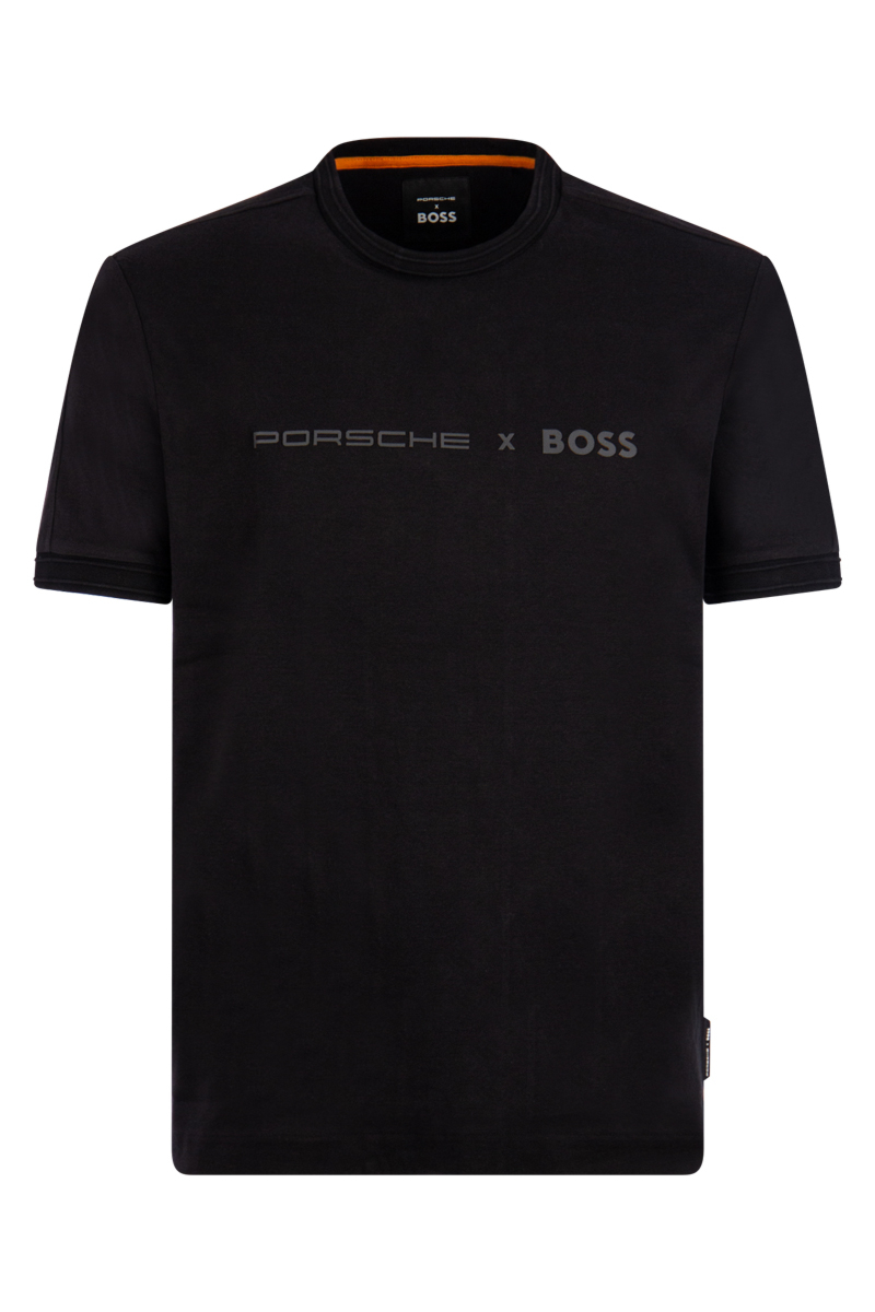 Hugo Boss T-shirt Tiburt 50484911 Zwart
