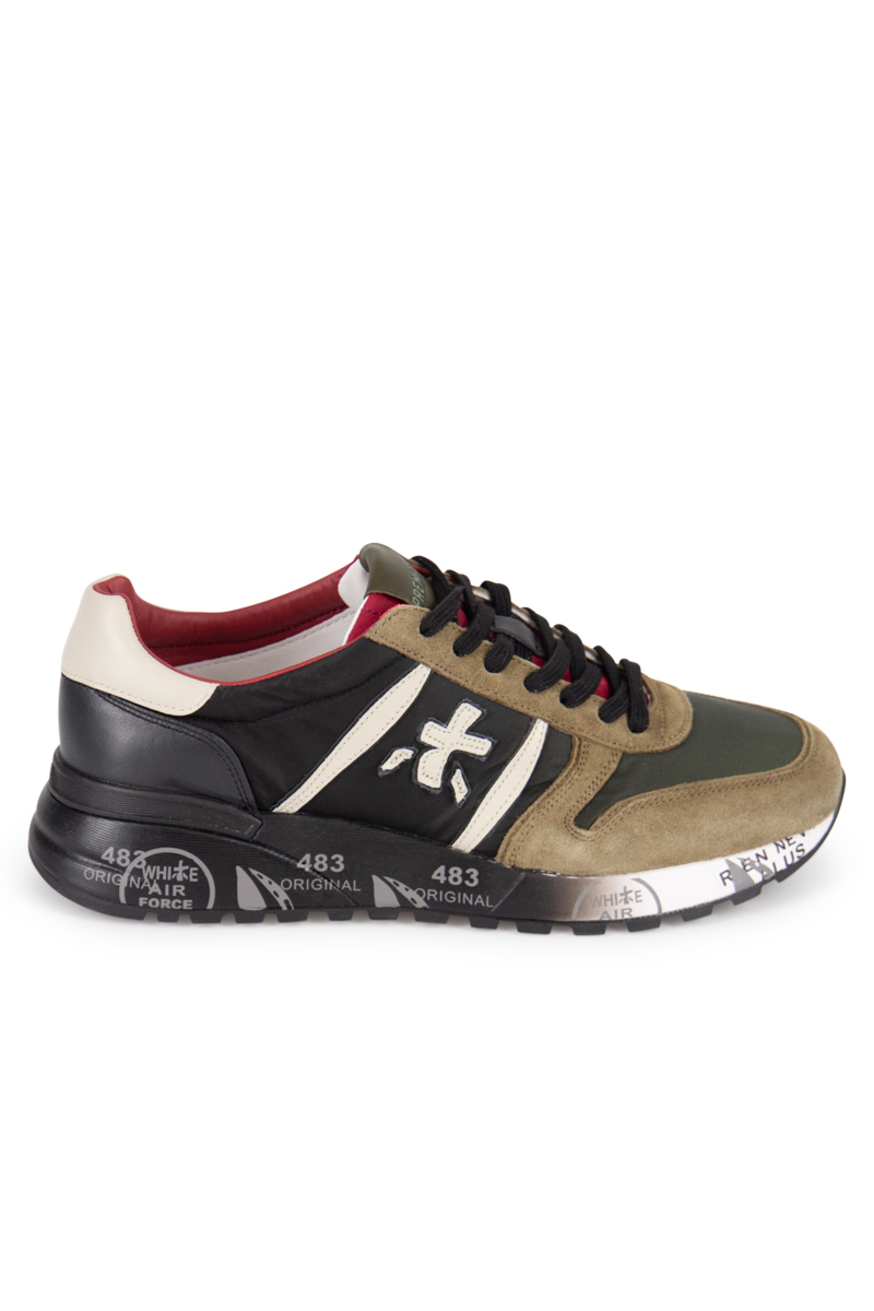 Premiata Schoenen Lander 4949 Groen