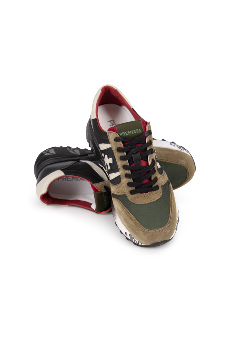Premiata Schoenen Lander 4949 Groen