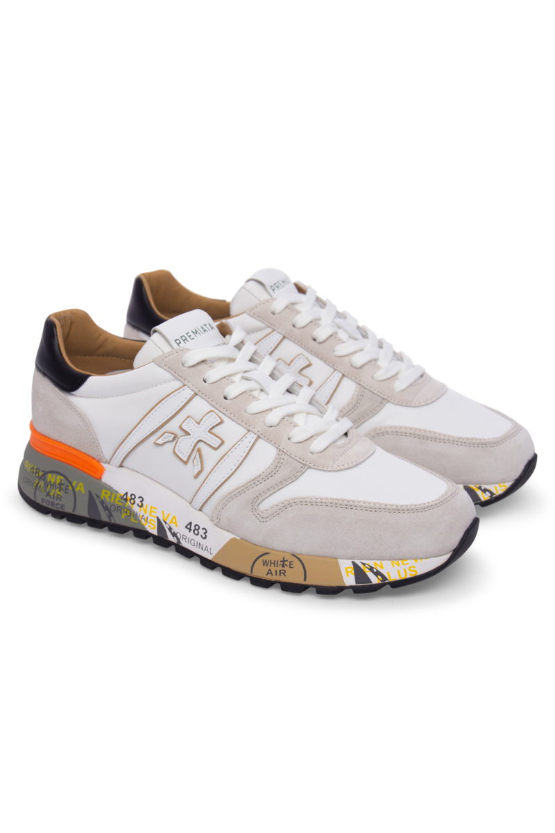 Premiata Schoenen Lander Wit