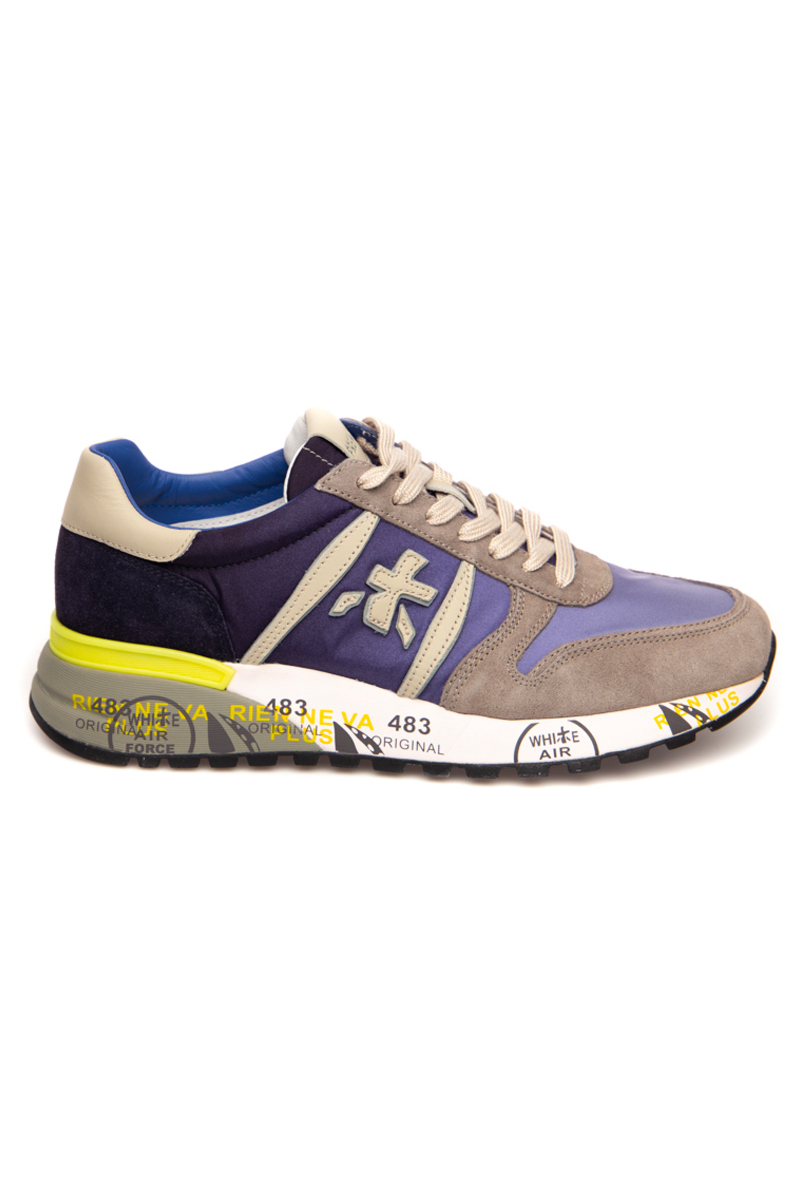 Premiata Schoenen Lander Blauw
