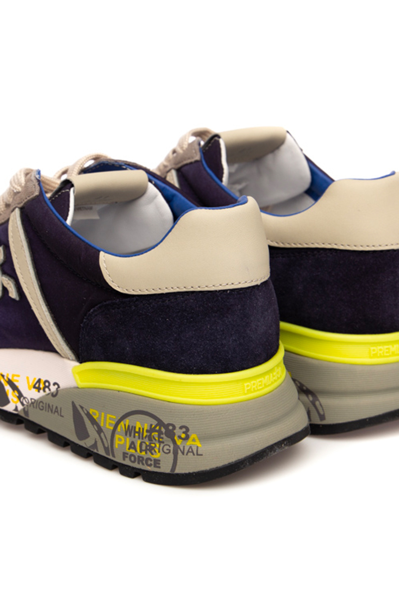 Premiata Schoenen Lander Blauw