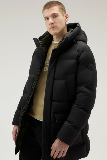 Woolrich Jas Premium Down Prk Zwart