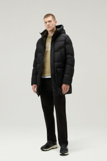 Woolrich Jas Premium Down Prk Zwart