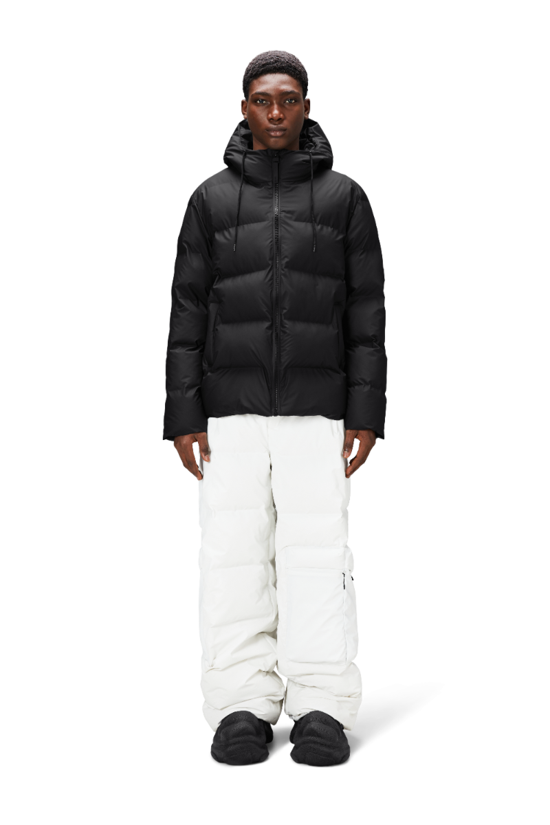 Rains Jas Puffer Jacket Zwart