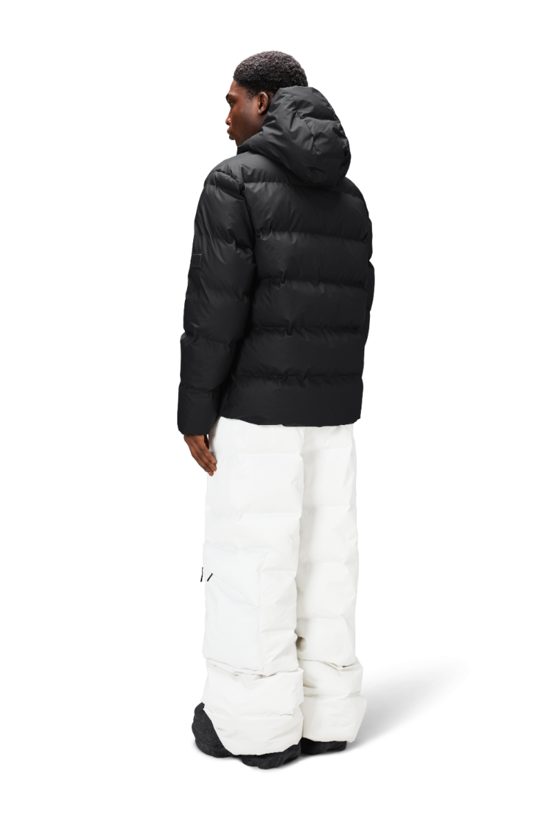 Rains Jas Puffer Jacket Zwart