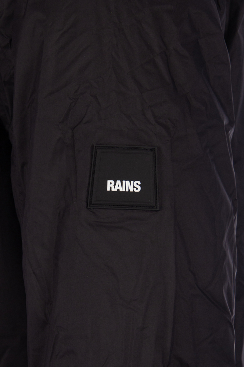 Rains Jas 15420 Fuse Coat Zwart