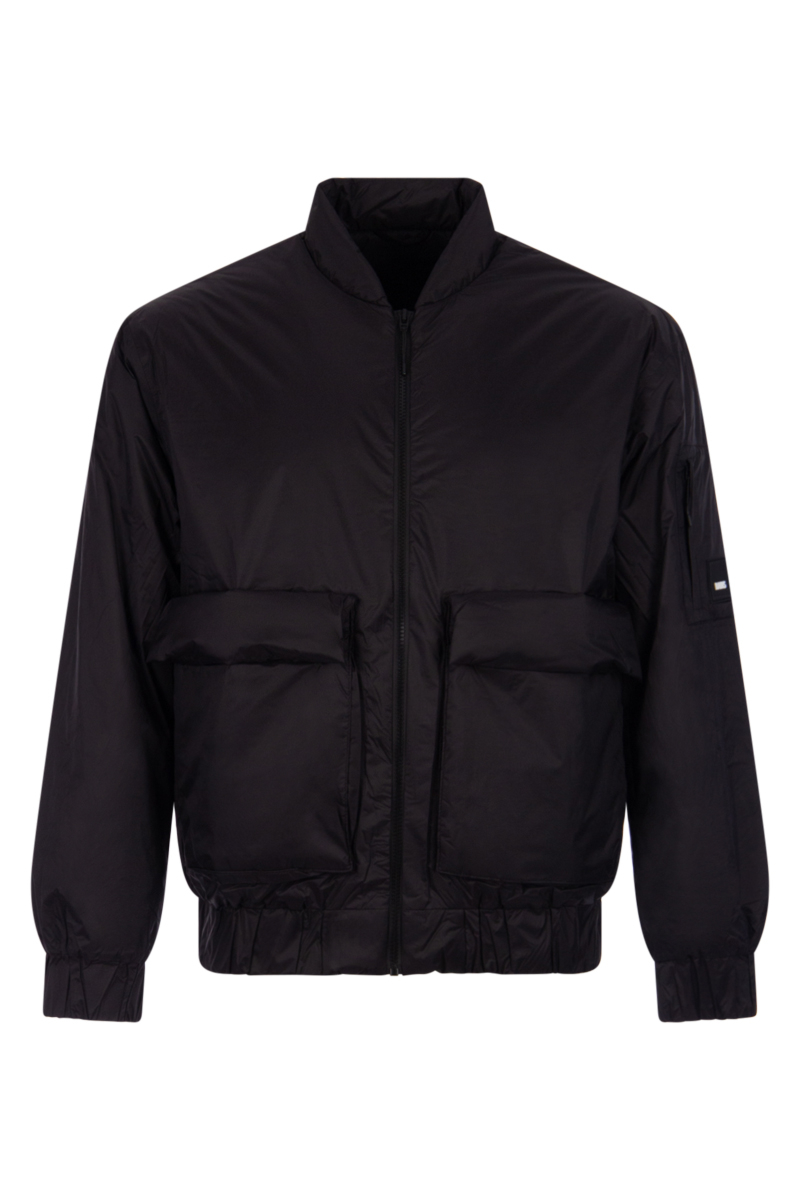 Rains Jas 15530 Fuse Bomber Zwart