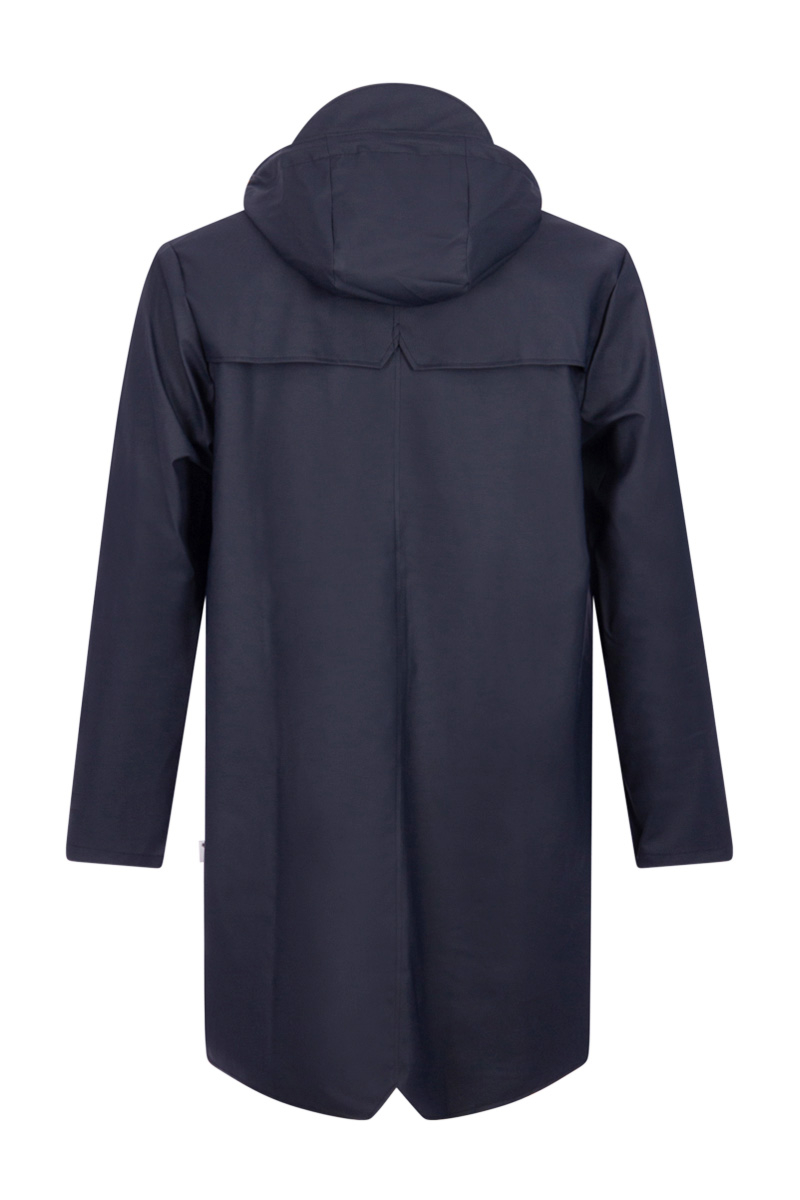 Rains Jas Long Jacket D-blauw