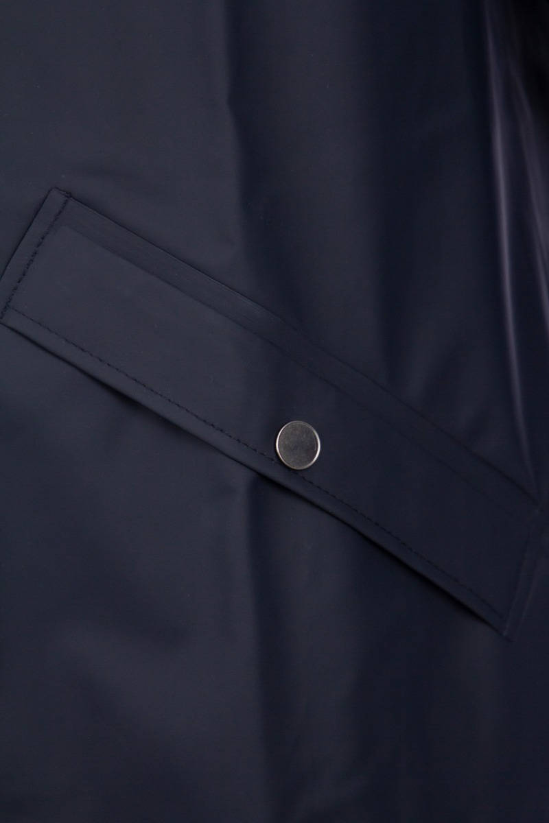 Rains Jas Long Jacket D-blauw