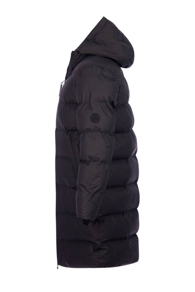 Rains Jas Long Puffer Jkt 22 Zwart