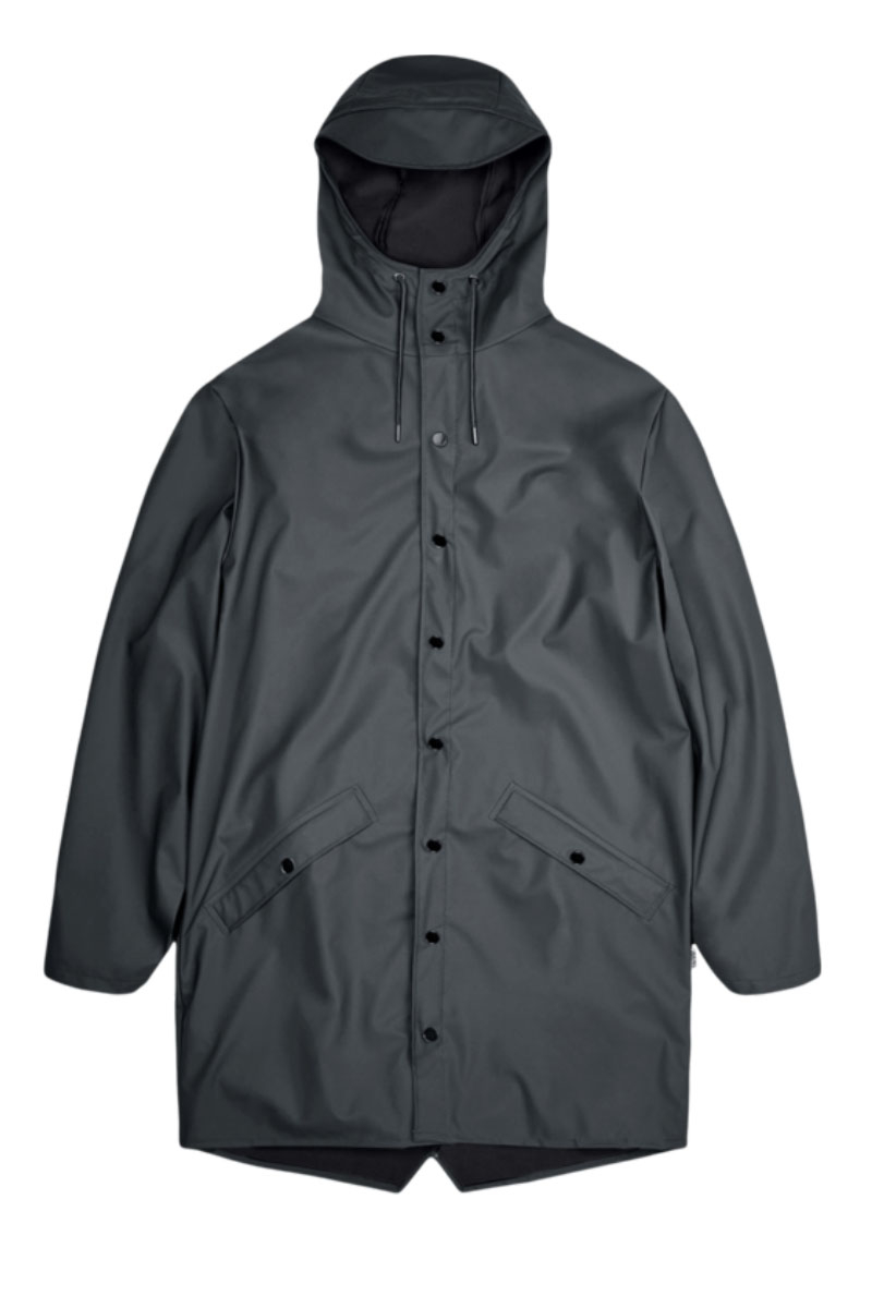 regenjas Long jacket grijs | Tip de Amsterdam