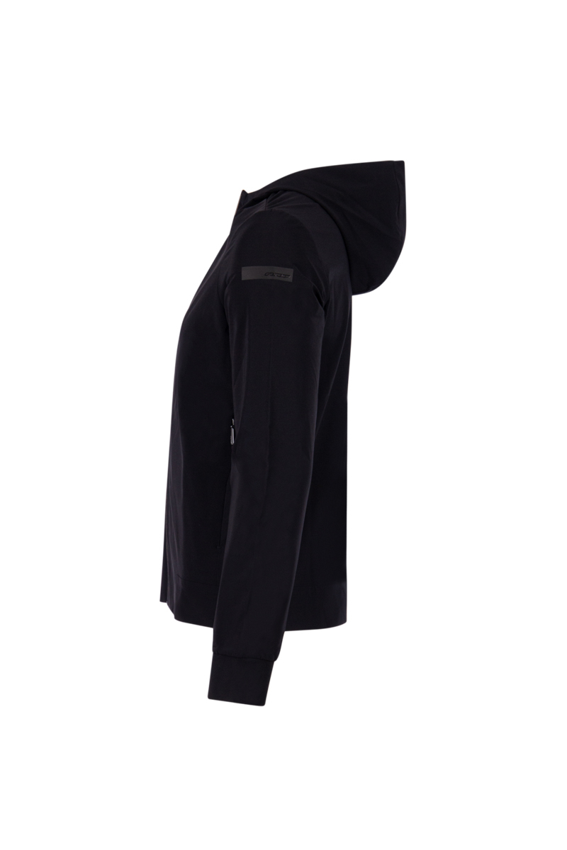 Rrd Jas Fleece Sum. Hod Zwart