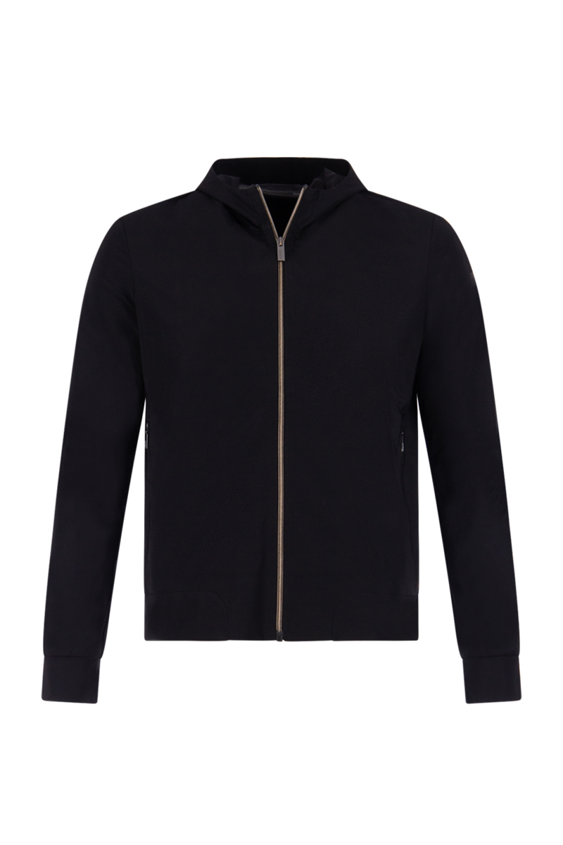 Rrd Jas Fleece Sum. Hod Zwart