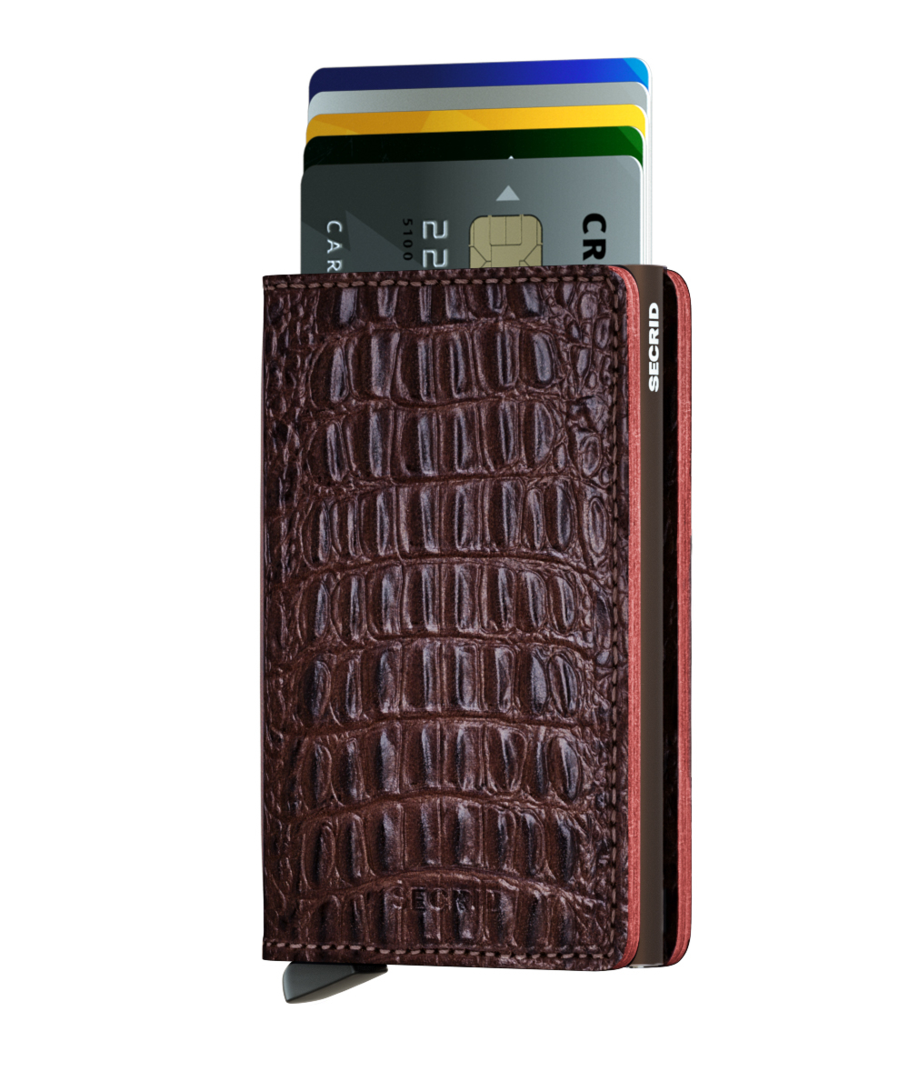 Secrid Portemonnee Slim Nile D-bruin