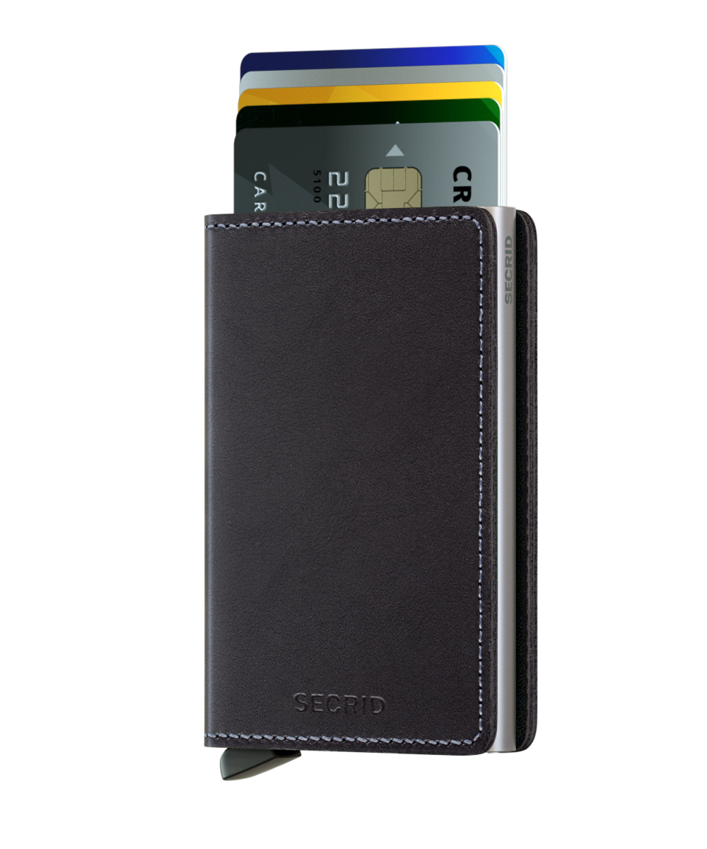 Secrid Portemonnee Slim Original Zwart