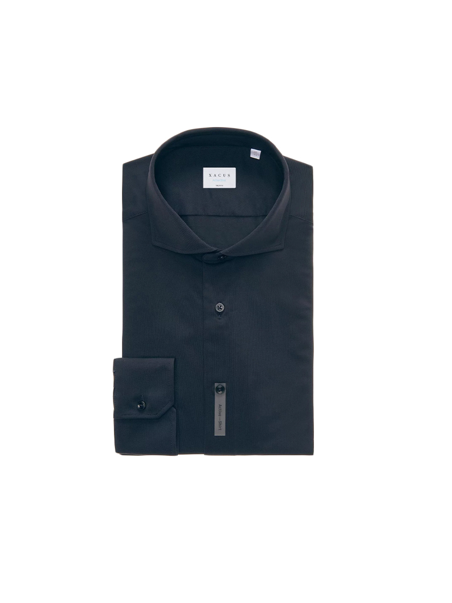 Xacus Shirt 11460 558 Zwart