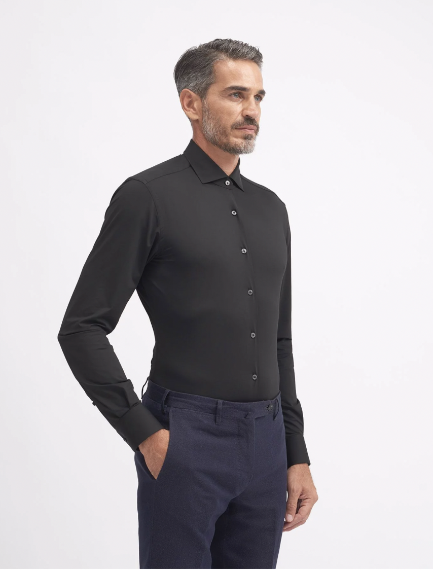 Xacus Shirt 11460 558 Zwart