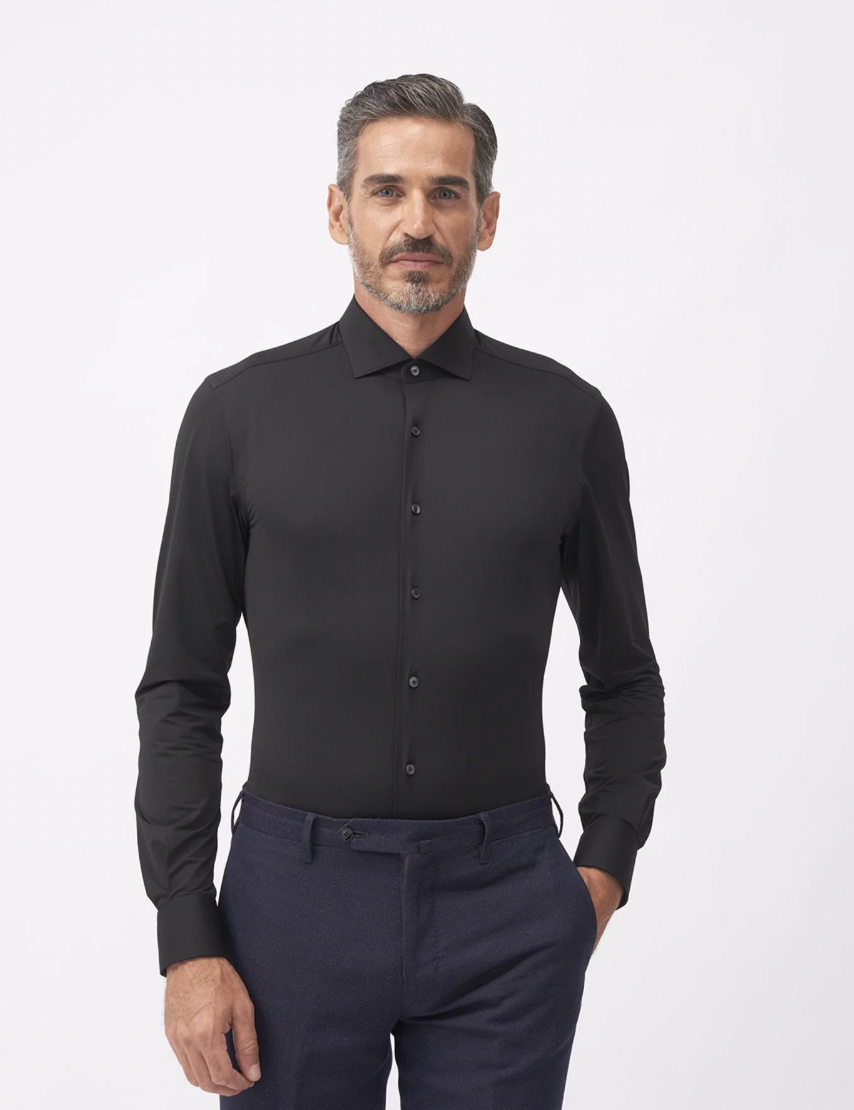 Xacus Shirt 11460 558 Zwart