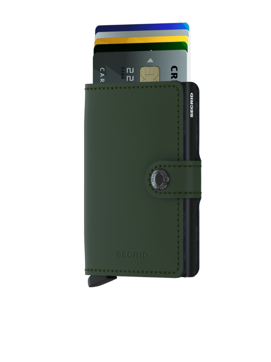 Secrid Portemonnee Mini Matte Groen