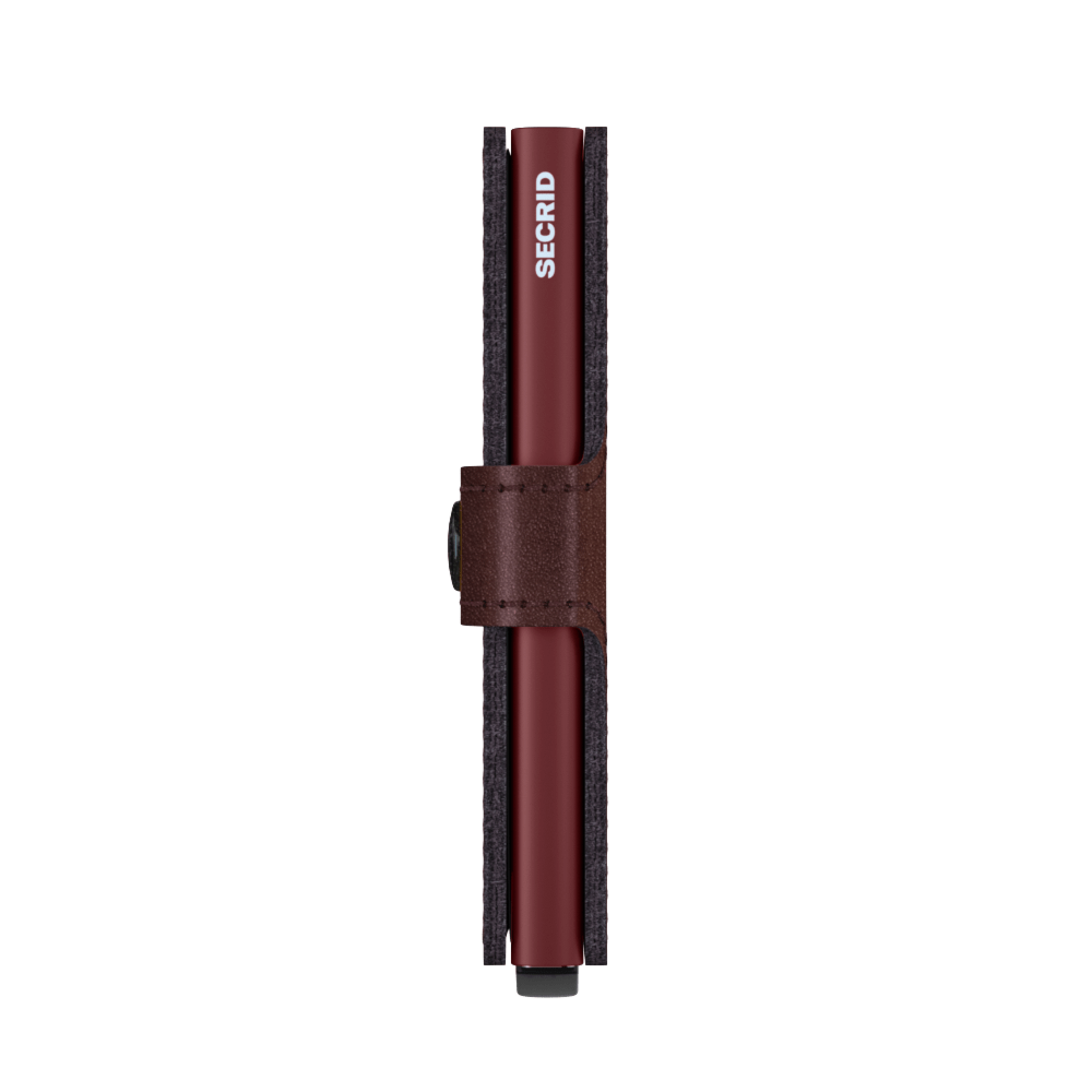 Secrid Portemonnee Mini Metallic D-bruin