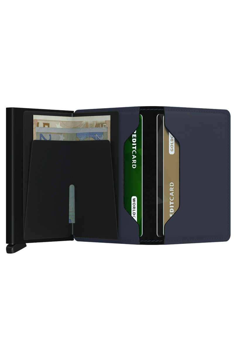 Secrid Portemonnee Slim Matte D-blauw