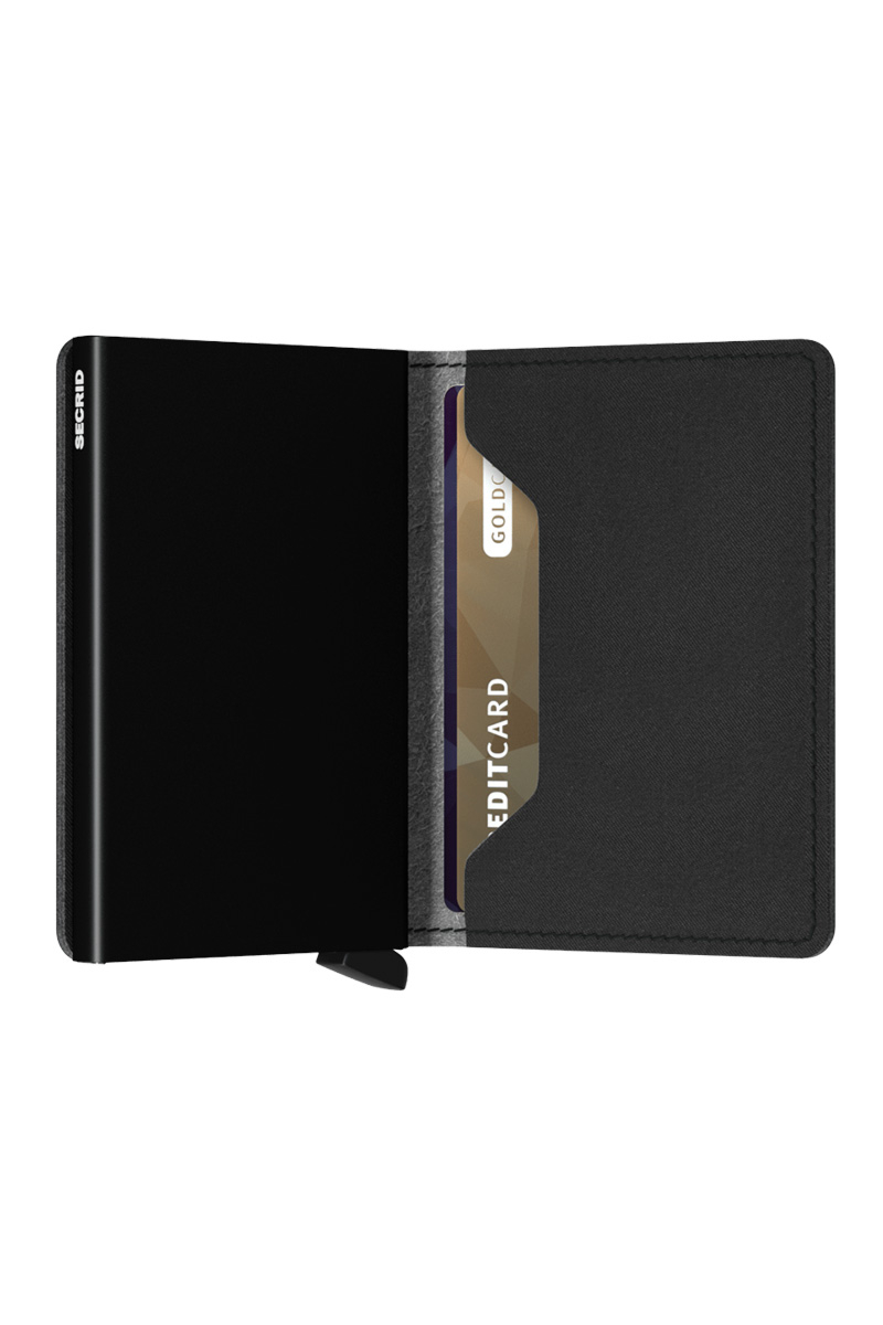 Secrid Portemonnee Slim Yard Power (non-leather) Zwart