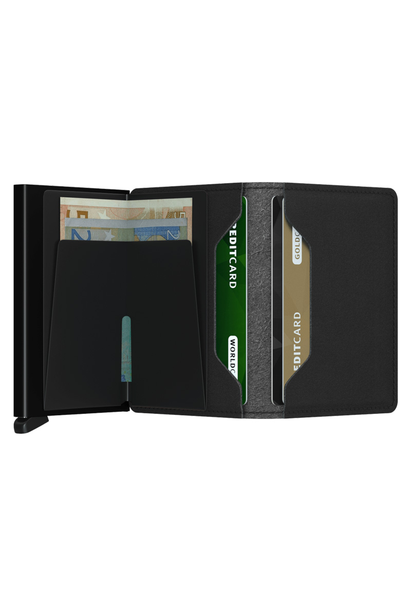 Secrid Portemonnee Slim Yard Power (non-leather) Zwart