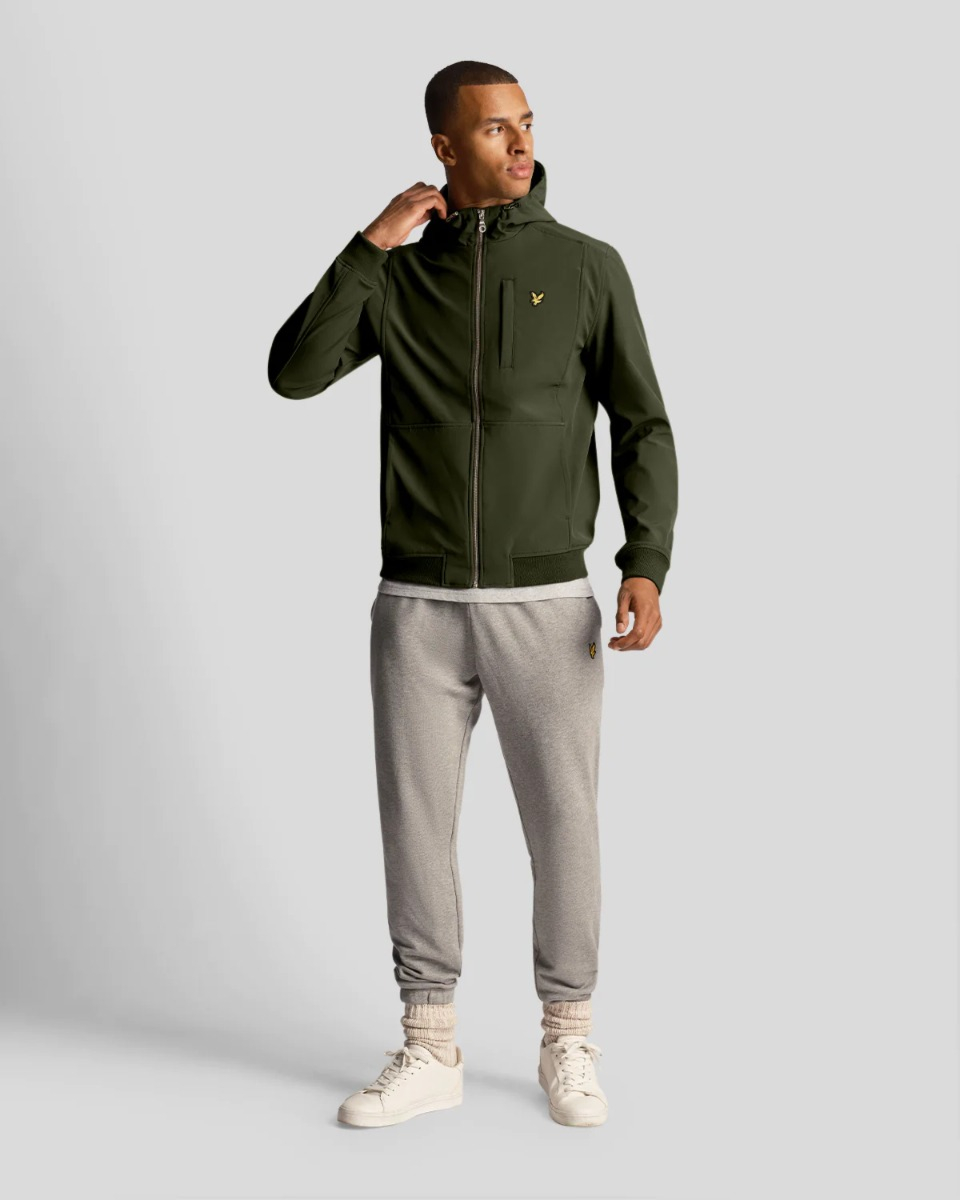 Lyle And Scott Jas Soft Shell Jacket  Groen
