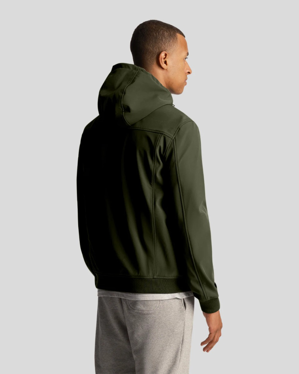 Lyle And Scott Jas Soft Shell Jacket  Groen
