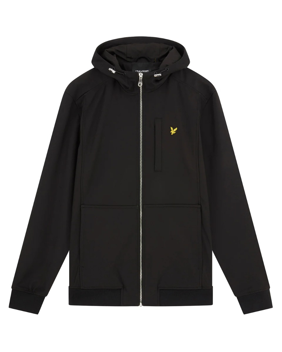 Lyle And Scott Jas Soft Shell Jacket  Zwart