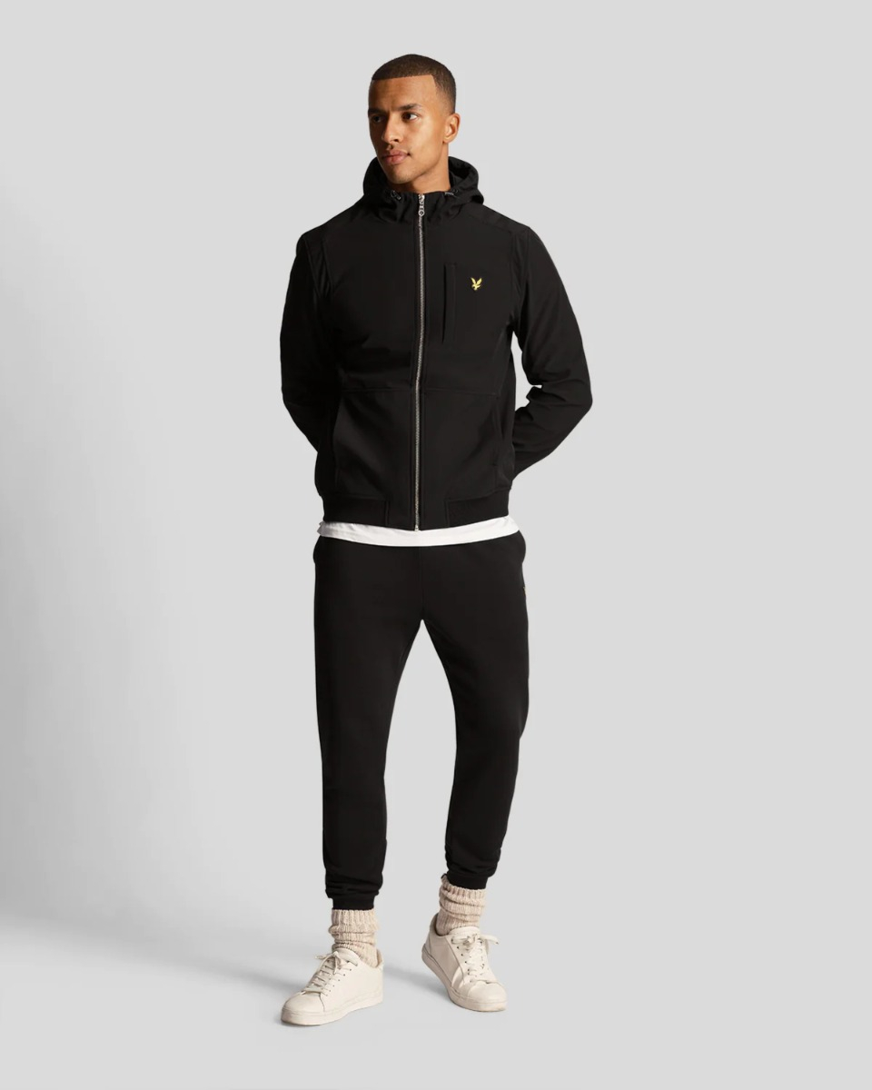 Lyle And Scott Jas Soft Shell Jacket  Zwart